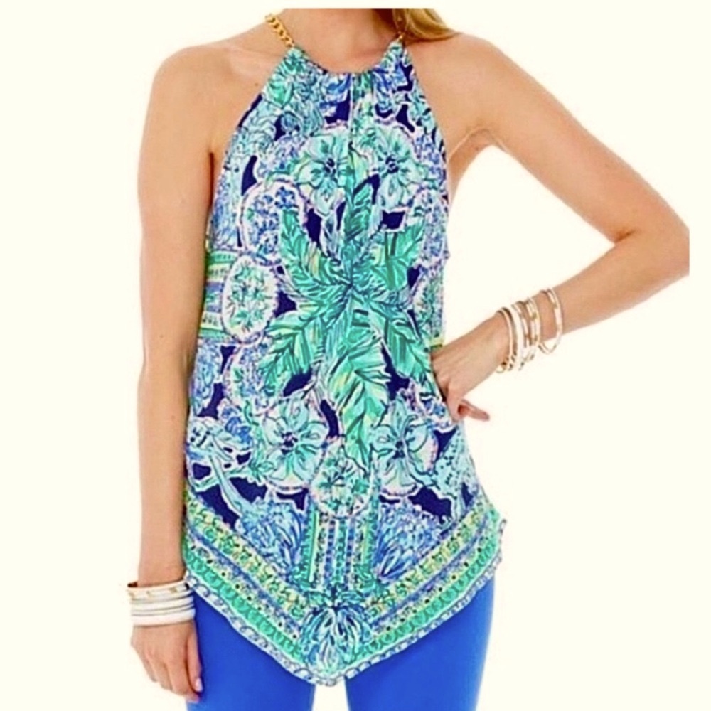 Lilly Pulitzer Cabana Top Escape Artist Print